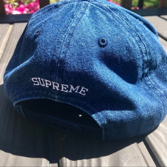 HP☀️🆕 SUPREME Horizon Denim 5 Panel Hat Bundle - Picture 2 of 5